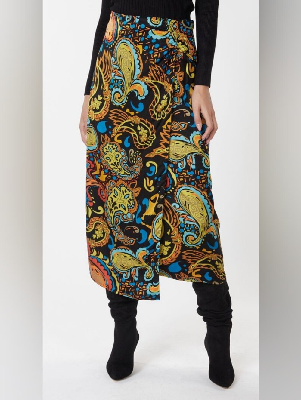 Esqualo Untamed Party Midi Skirt, BNWT, Size 12